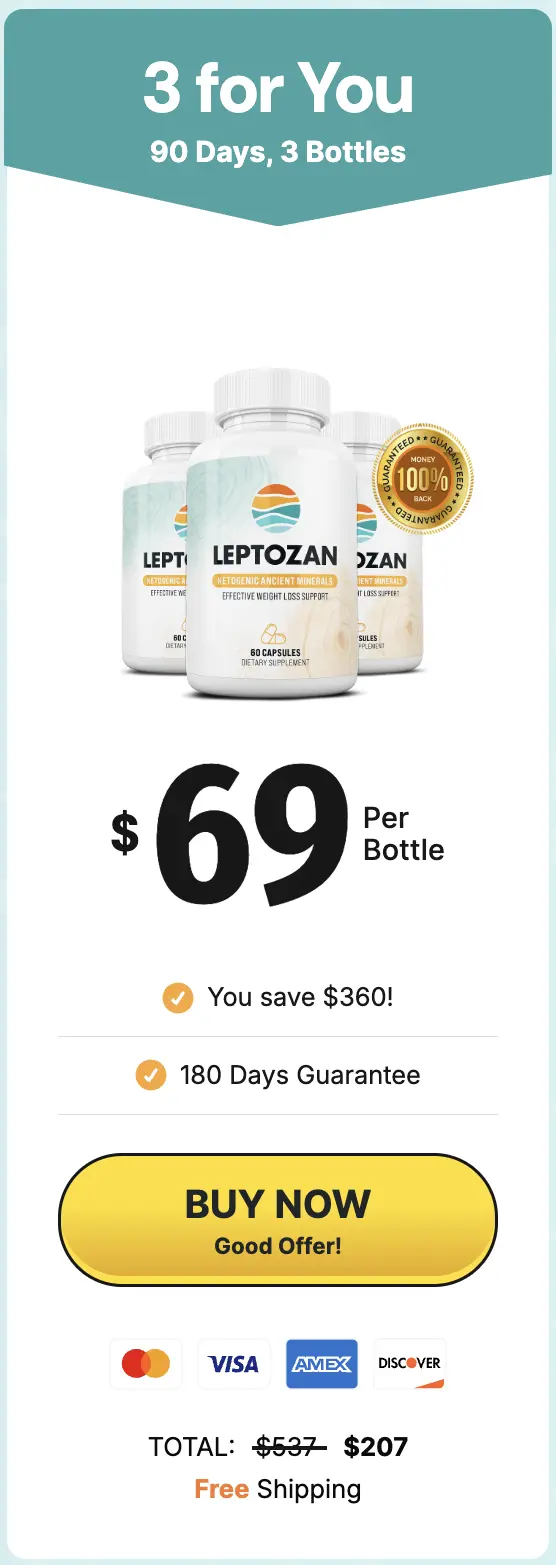 Leptozan 3 bottle  order now ( Three Month Supply)
